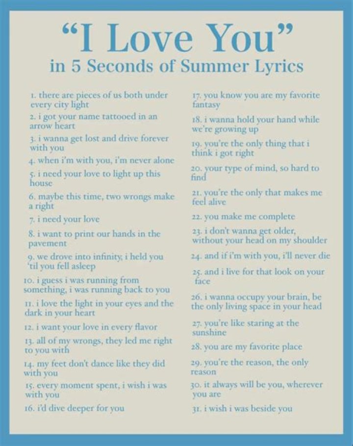 5 Seconds of Summer - Daylight Lyrics Meaning