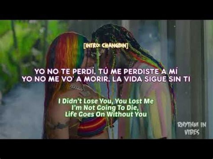 6ix9ine Pa Ti Lyrics English Translation