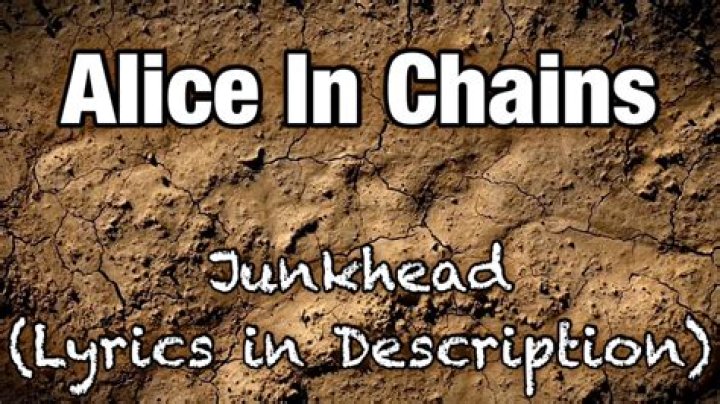 Alice In Chains - Junkhead Lyrics Meaning
