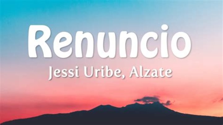 Alzate Renuncio Lyrics English Translation