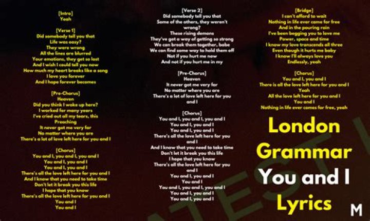 And You and I Lyrics Meaning