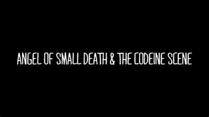 Angel Of Small Death And The Codeine Scene Lyrics Meaning