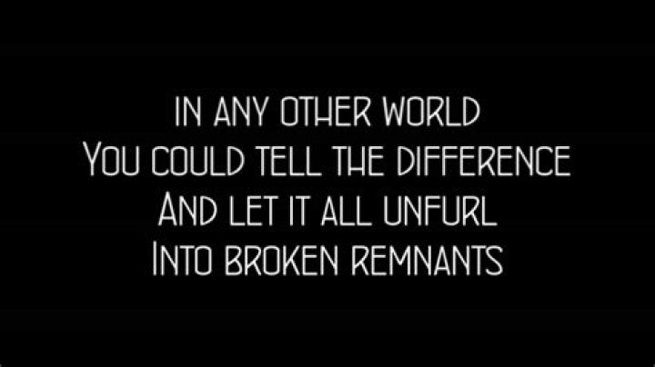 Any Other World Lyrics Meaning