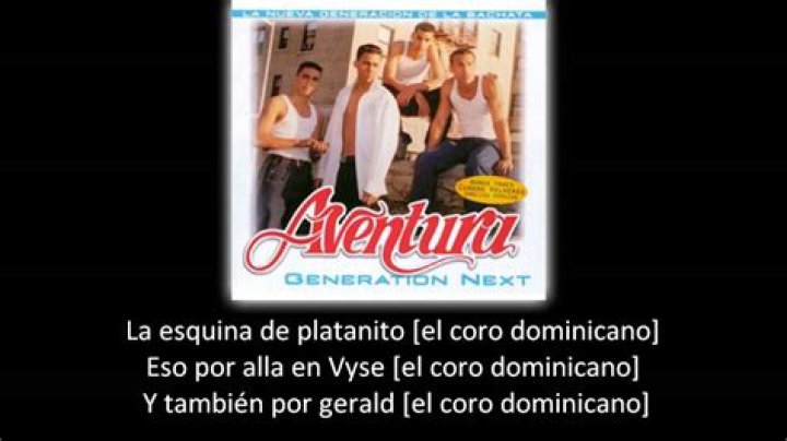 Aventura El Coro Dominicano Lyrics English Translation