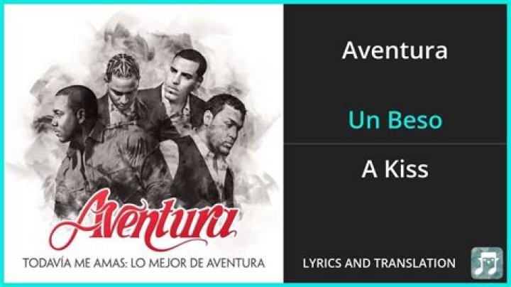 Aventura Un Beso Lyrics English Translation