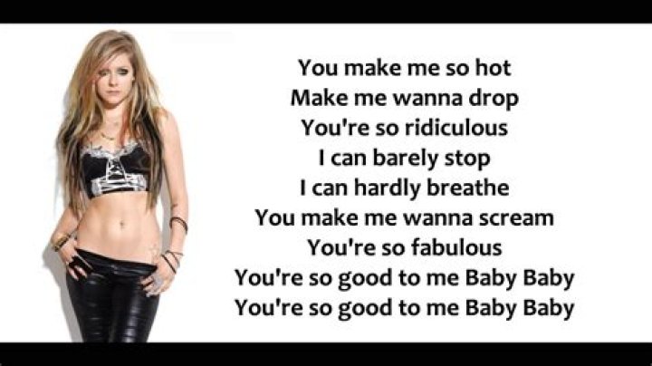 Avril Lavigne - Hot Lyrics Meaning