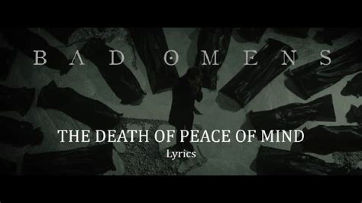 Bad Omens - The Death Of Peace Of Mind Lyrics Meaning