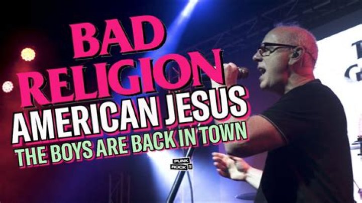 Bad Religion - American Jesus Lyrics Meaning