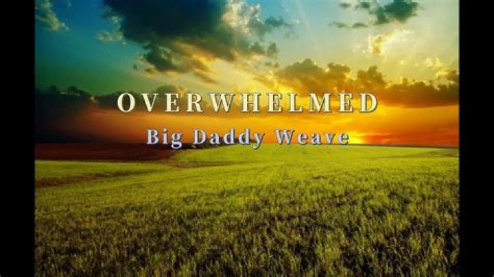 Big Daddy Weave - Overwhelmed Lyrics Meaning