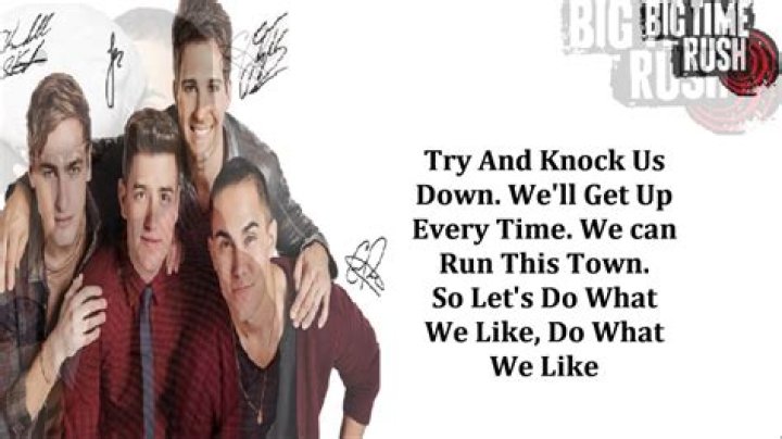 Big Time Rush - 24/Seven Lyrics Meaning