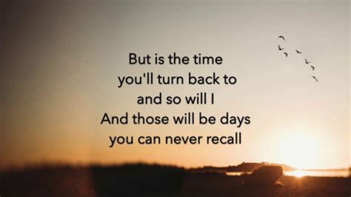 Billy Joel - This is the Time Lyrics Meaning