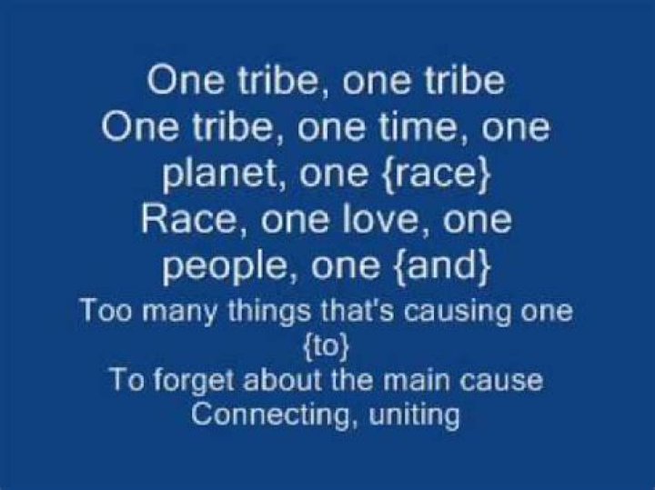 Black Eyed Peas - One Tribe Lyrics Meaning