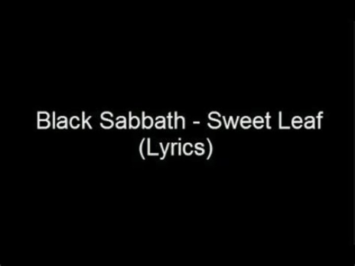 Black Sabbath - Sweet Leaf Lyrics Meaning