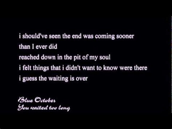 Blue October lyrics | LyricsMode.com