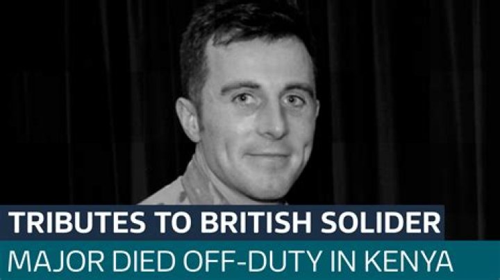 British Soldier Maj Kevin McCool deaht: British soldier, 32, killed in attack while off duty in Kenya