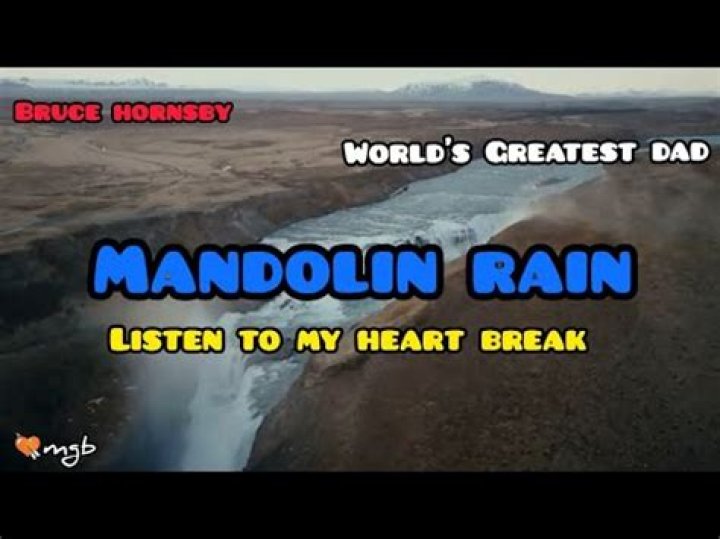 Bruce Hornsby - Mandolin Rain Lyrics Meaning