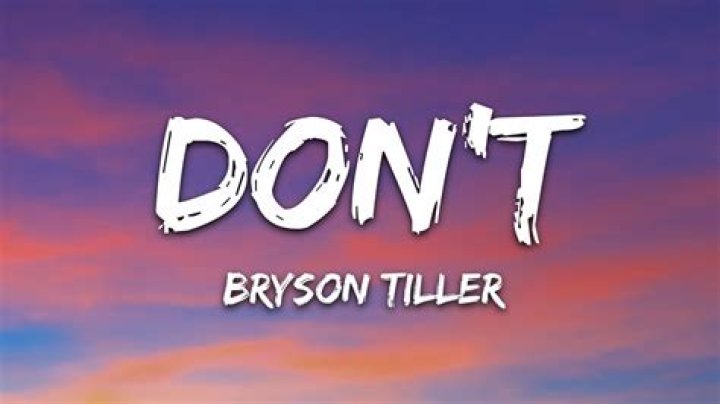 Bryson Tiller He Don't Lyrics