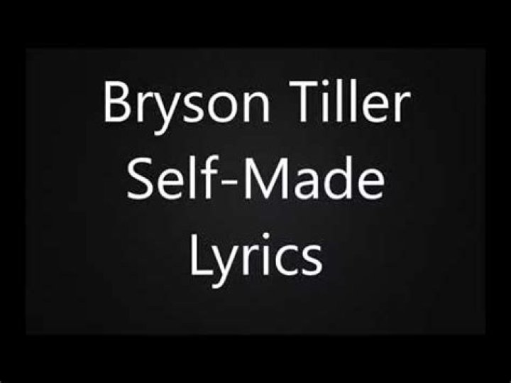 Bryson Tiller Self-Made Lyrics English Translation