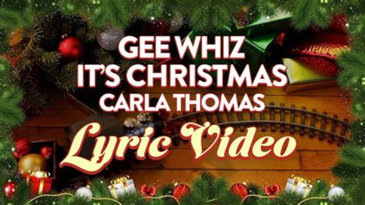 Carla Thomas Gee Whiz, It's Christmas Lyrics