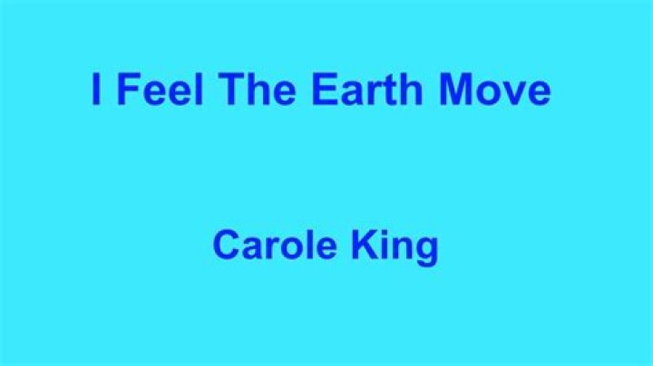 Carole King - I Feel The Earth Move Lyrics Meaning