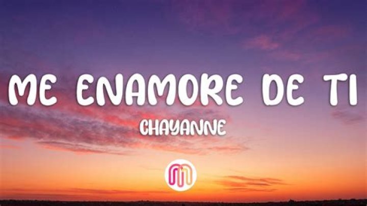 Chayanne Me Enamoré De Ti Lyrics English Translation