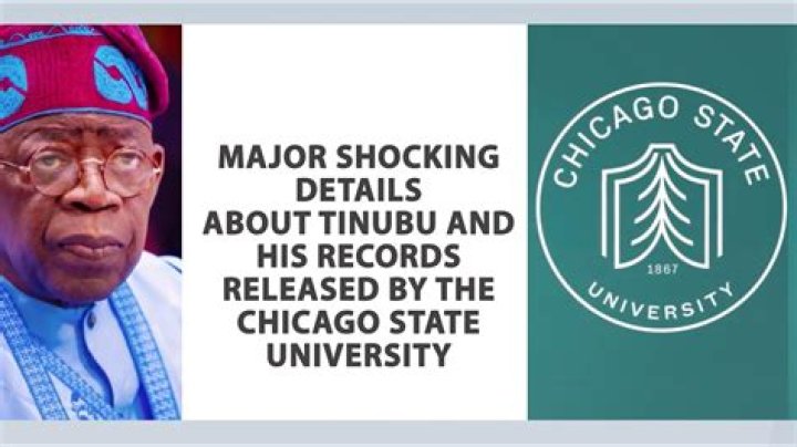 Chicago State University Reveals President Tinubu’s Forged Certificate Submitted to INEC, Says Viral Video