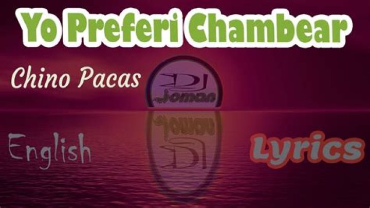Chino Pacas Yo Preferí Chambear Lyrics English Translation