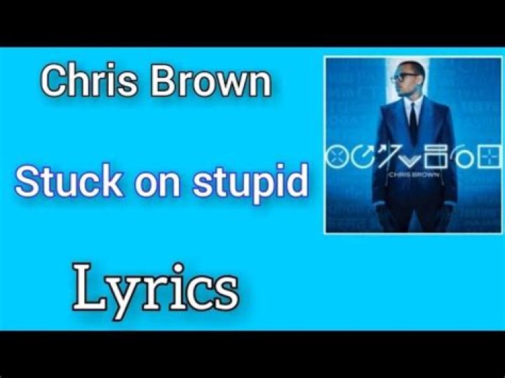 Chris Brown - Stuck on Stupid Lyrics Meaning