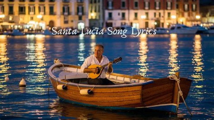 Connie Francis Santa Lucia Lyrics