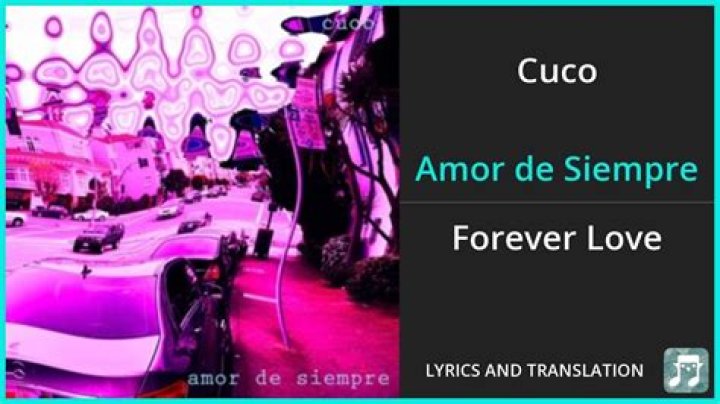 Cuco Amor De Siempre Lyrics English Translation