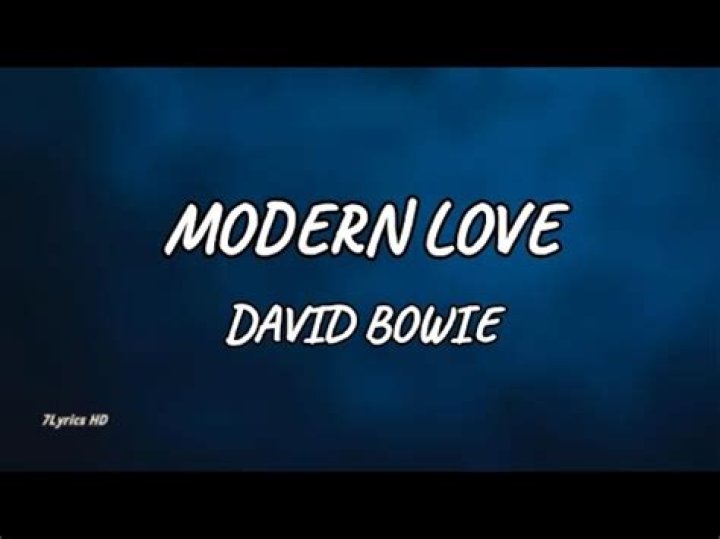 David Bowie - Modern Love Lyrics Meaning