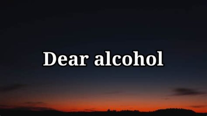 DAX Dear Alcohol Lyrics English Translation