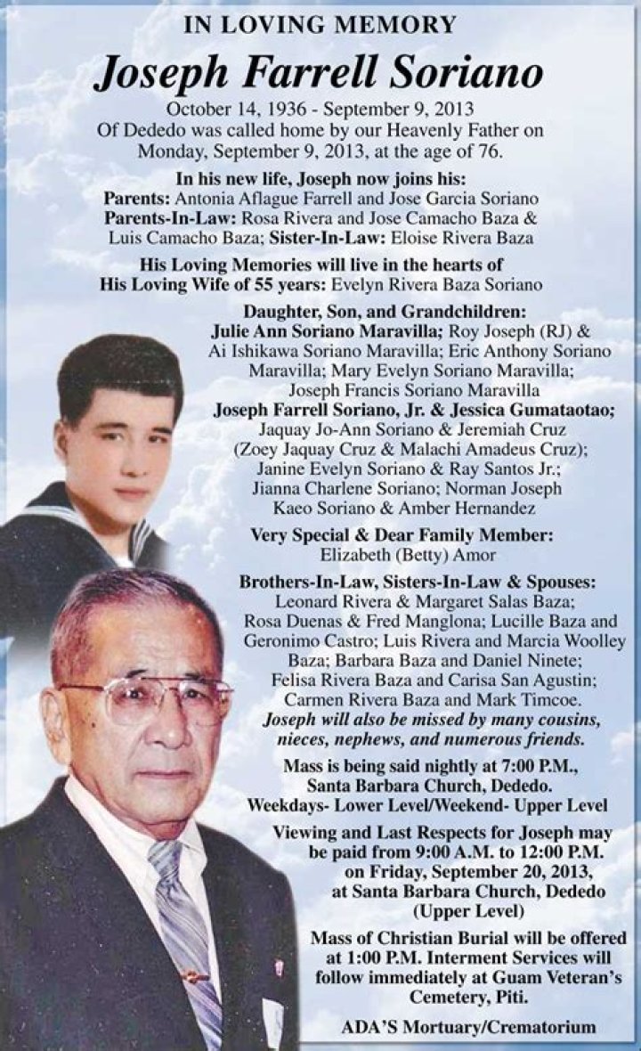 Death News! Joseph Soriano Obituary-Cause of Death Welland, Joseph Soriano, former nurse at Belleville General Hospital’s Emergency Department, what happend?