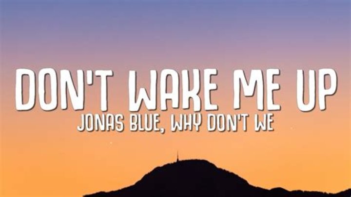 Don't Wake Me Lyrics Meaning