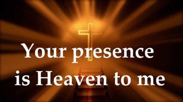 Download your presences is heaven to me song lyrics