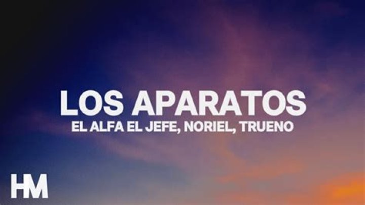 El Alfa Los Aparatos Lyrics English Translation