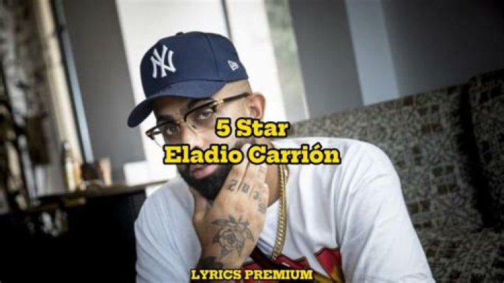 Eladio Carrion 5 Star Lyrics English Translation