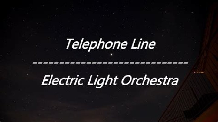 Electric Light Orchestra - Telephone Line Lyrics Meaning