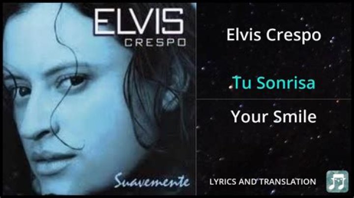 Elvis Crespo Tu Sonrisa Lyrics English Translation