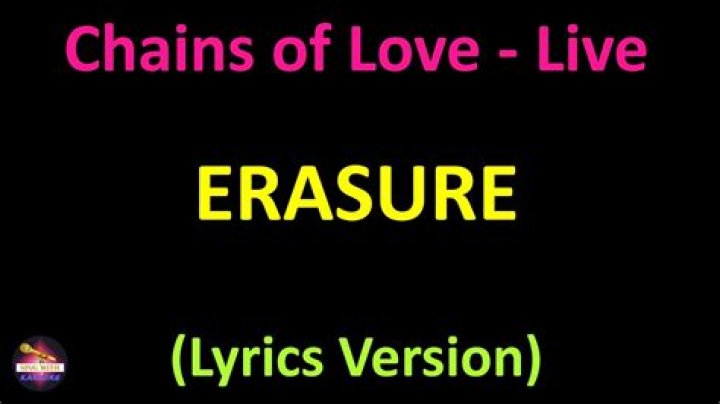 Erasure Chains Of Love Lyrics English Translation