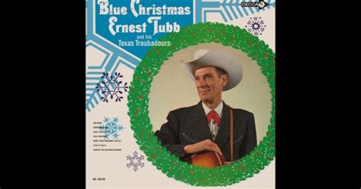 Ernest Tubb - Blue Christmas Lyrics Meaning