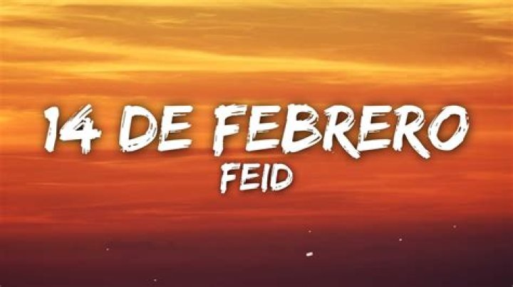 Feid 14 De Febrero Lyrics English Translation