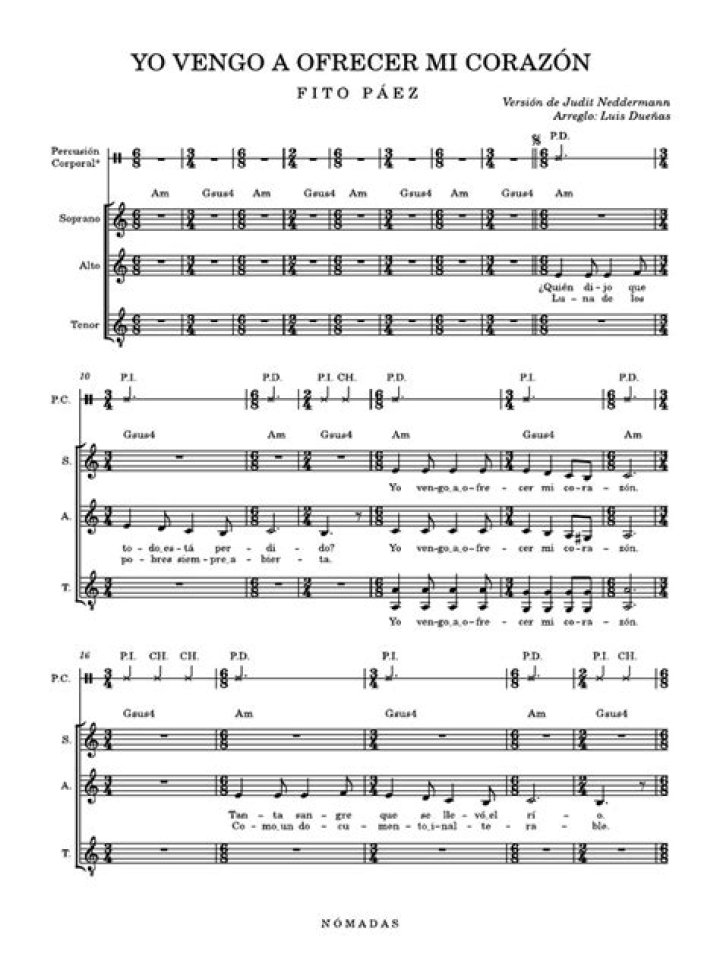 Fito Páez Yo Vengo A Ofrecer Mi Corazon Lyrics English Translation