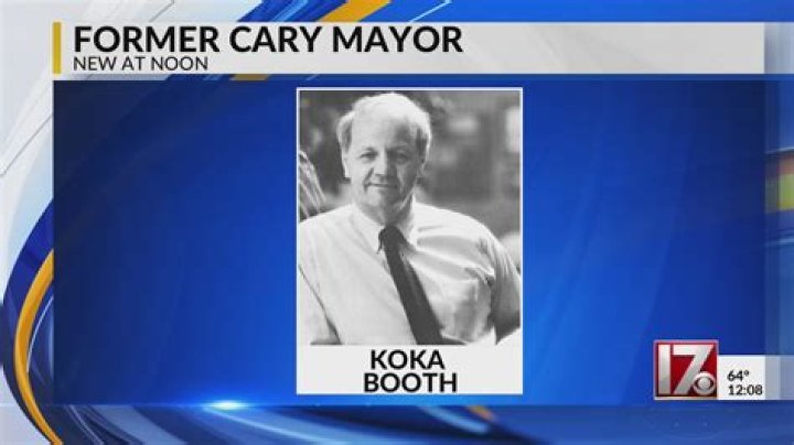 Former Cary Mayor Koka Booth Passes Away, Flags to Fly at Half-Staff for 12 Days