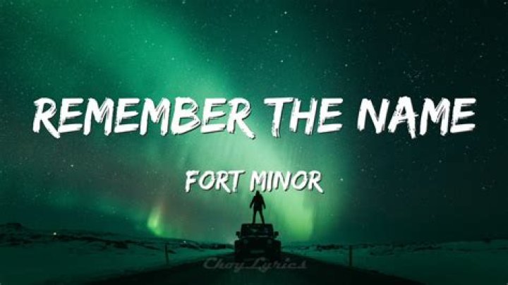 Fort Minor - Remember The Name Lyrics Meaning