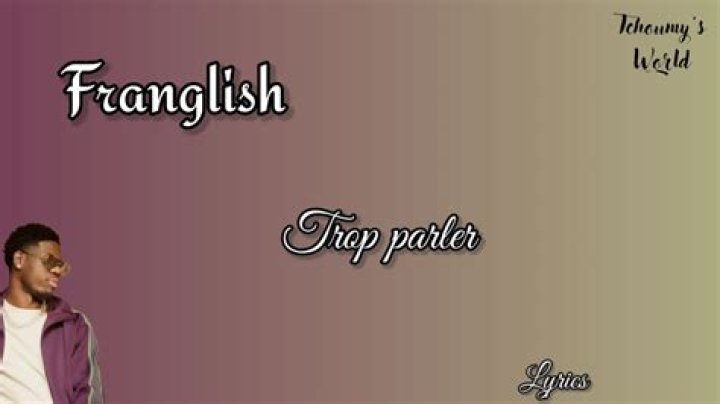 Franglish Parler Lyrics English Translation