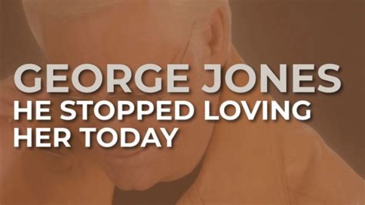 George Jones - He Stopped Loving Her Today Lyrics Meaning