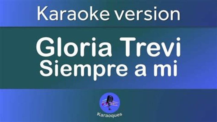 Gloria Trevi Siempre A Mí Lyrics English Translation