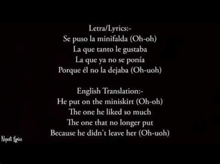 Greeicy Minifalda Lyrics English Translation