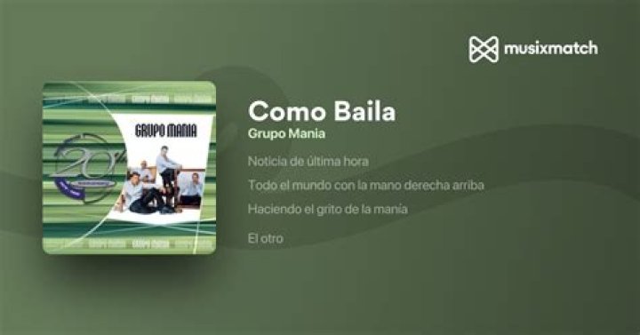 Grupo Manía Como Baila Lyrics English Translation